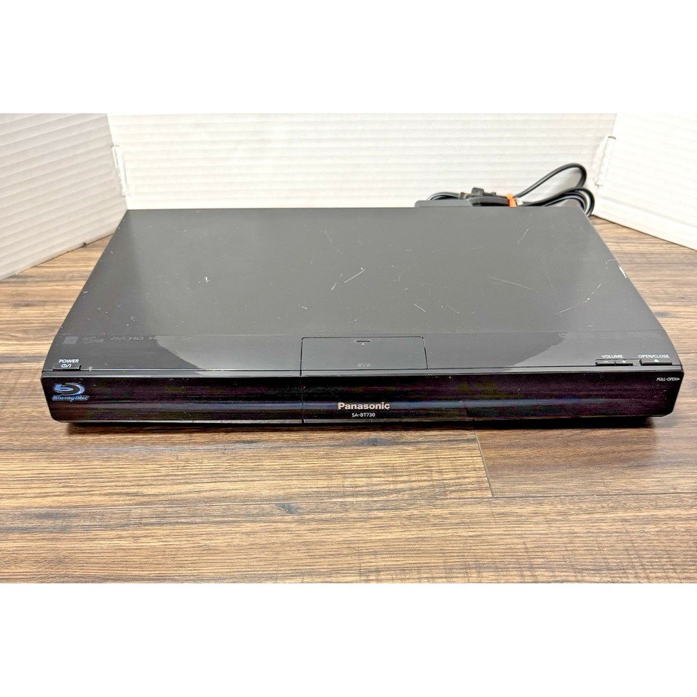 Panasonic SA-BT730 Blu-Ray DVD Home Theater Surround System Tested Works